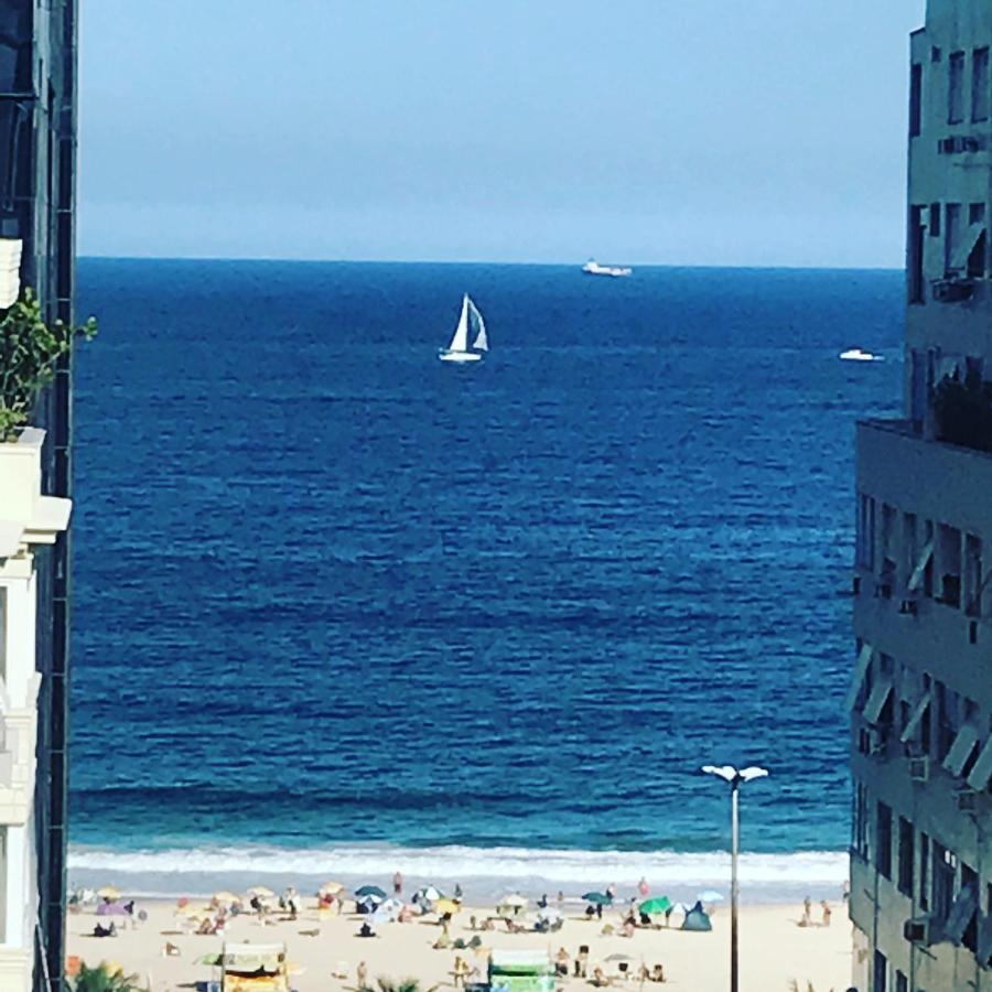 Apartamento Copacabana, Vista Para O Mar E Com Garagem Rio de Janeiro Kültér fotó